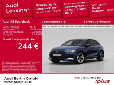 Audi Audi A3 Sportback Advanced 35 TFSI 6-Gang im Auto Abo von LeasingMarkt.de