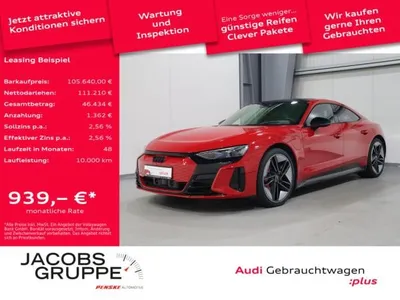Audi Audi RS e-tron GT quattro*UPE180*B&O*Pano*Matrix * im Auto Abo von LeasingMarkt.de