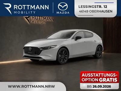 Mazda Mazda 3 2027 140ps Aut HOMURA PLUS Leder BOSE 360° ACC im Leasing von Null-Leasing