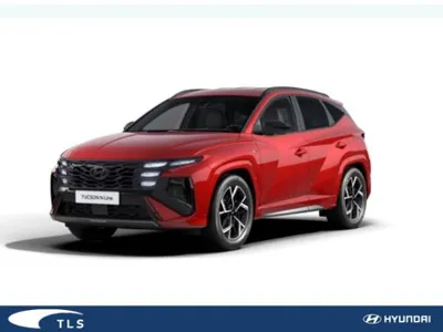 Hyundai Hyundai TUCSON N-Line "Gewerbekracher" 180PS  4WD DCT  Ultimate Red LED Paket im Leasing von LeasingMarkt.de