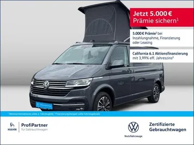VW Volkswagen T6.1 California Ocean 2,0TDI AHK NAVI ACC im Auto Abo von LeasingMarkt.de