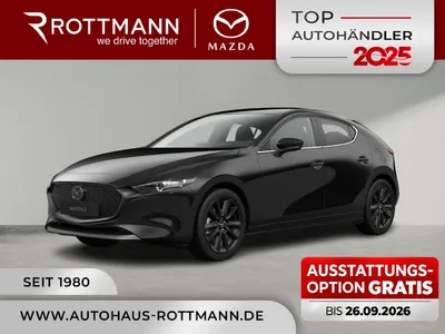 Mazda Mazda 3 2027 186ps Aut. NAGISA BOSE KeyLess ACC HUD Qi im Leasing von Null-Leasing