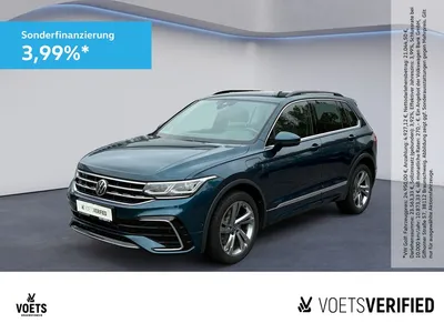 VW Volkswagen Tiguan R-Line 1.4 eTSI DSG MATRIX-LED+PDC+HuD im Auto Abo von Null-Leasing