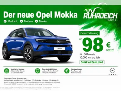 Opel Opel Mokka Automatik 🛠️GEWERBE-BESTELLFAHRZEUG🛠️ im Leasing von LeasingMarkt.de
