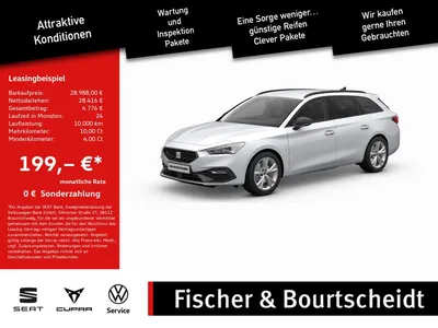 Seat Seat Leon Sportstourer 1.5 eTSI FR FACEL. MATRIX-LED im Auto Abo von Null-Leasing