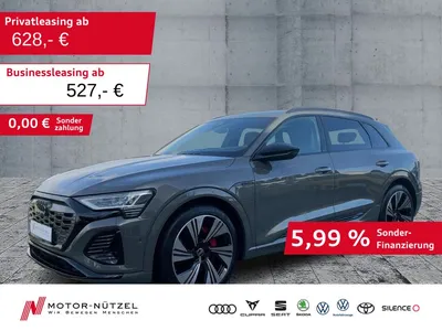 Audi Audi Q8 e-tron 50 QU S-LINE MATRIX+NAV+ACC+AIR+AHK+22 im Auto Abo von Null-Leasing