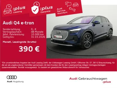 Audi Audi Q4 e-tron Q4 45 e-tron advanced *LED*NAVI*KAM*20''* im Auto Abo von LeasingMarkt.de