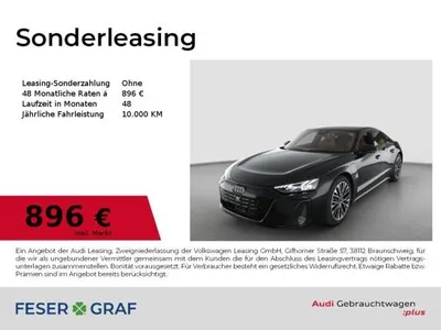 Audi Audi e-tron GT S Laserlicht/Pano/HuD/Sitzbel+Mass/360 im Auto Abo von LeasingTime