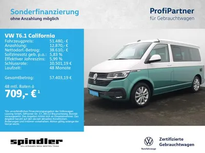 VW Volkswagen T6.1 California Coast 4M DSG / Standh, Markise im Leasing von LeasingMarkt.de