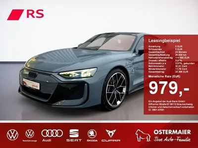 Audi Audi RS e-tron GT NP:175tEUR! REMOTE.HuD.MATRIX.PANO. im Auto Abo von Null-Leasing