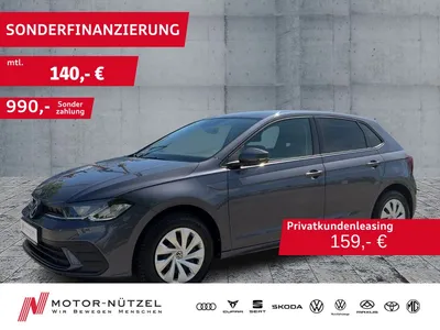 VW Volkswagen Polo 1.0 TSI LIFE LED+NAV+APP+DAB+ACC+SHZ+PDC+VC im Leasing von Null-Leasing
