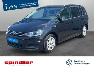 VW Volkswagen Touran Comfortline 1.5TSI DSG/ 7-Sitze, AHK, RFK im Auto Abo von LeasingMarkt.de