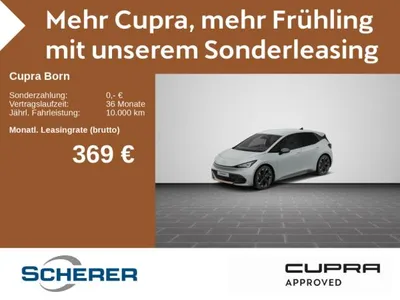 Cupra Cupra Born e-Boost 82kWh WÄPU 360°KAM NAVI HUD im Leasing von LeasingMarkt.de