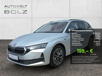 Skoda Skoda Octavia 2.0 TDI Tour NAVI MATRIX-LED 360° PANO im Leasing von Null-Leasing