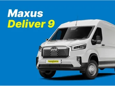 Maxus MAXUS Deliver 9 LUXURY L3H2 | Diesel | Flügeltüren hinten mit Öffnungswinkel bis 270° | Mit Rückfahrkamera ❗️ im Auto Abo von LeasingTime