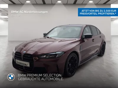 BMW BMW M3 Competition M xDrive Limousine Harman/K LED im Leasing von Null-Leasing