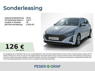 Hyundai Hyundai i20 SELECT & FUNKTIONSPAKET NAVI KLIMA KAMERA im Auto Abo von LeasingTime