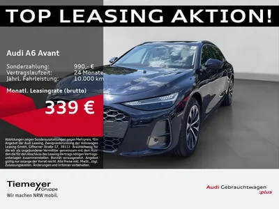 Audi Audi A6 Avant TDI Q PANO LEDER HuD B&O im Leasing von Null-Leasing