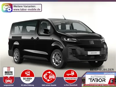 Fiat Fiat Scudo Kombi L3 9S AHK Navi PrivG 2ZoneAC Kam im Leasing von 9drive