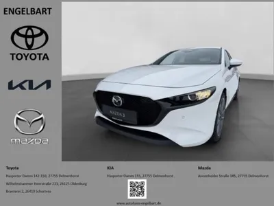 Mazda Mazda 3 Centre-Line HUD Navi LED ACC Apple CarPlay Android Auto Mehrzonenklima Musikstreaming im Leasing von LeasingMarkt.de