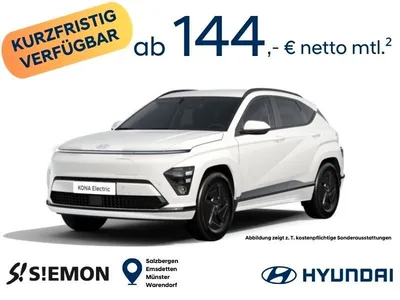 Hyundai Hyundai KONA Elektro Trend MY25 48,4kWh 115 kW Gewerbe im Auto Abo von Null-Leasing