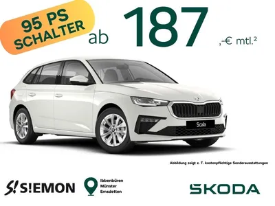 Skoda SKODA Scala Selection 95 PS ✔️ Lagerfahrzeuge✔️ zeitnah verfügbar ✔️ im Auto Abo von Null-Leasing