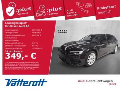 Audi Audi A6 Avant 40 TDI quattro Sport AHK Matrix ACC im Auto Abo von LeasingMarkt.de