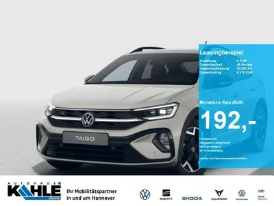 VW Volkswagen Taigo 1.0 TSI DSG R-Line Travel&ComforPak BlackRoof AHK GJR im Auto Abo von LeasingMarkt.de