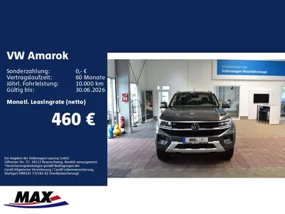 VW Volkswagen Amarok Style DC 3.0 TDI 177 kW 4MOTION DSG im Leasing von Null-Leasing