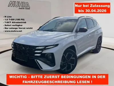 Hyundai Hyundai TUCSON 1.6 N LINE 180PS 4WD ❗BITTE ZUERST LESEN❗ im Leasing von LeasingMarkt.de