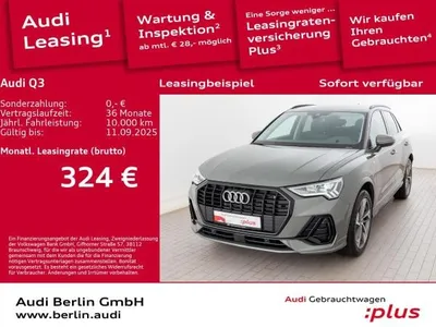 Audi Audi Q3 S line 35 TFSI S tr. AHK LED NAVI VIRTUAL im Auto Abo von LeasingMarkt.de