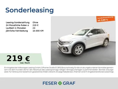 VW VW T-Roc R-Line 1.0TSI 81kW 6-Gang ACC Kamera im Auto Abo von Null-Leasing