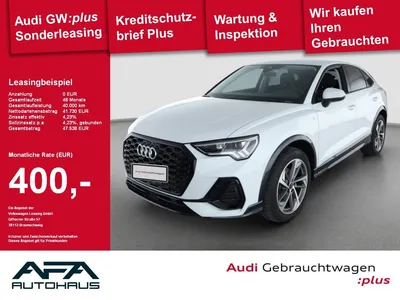 Audi Audi Q3 Sportback 35 TFSI S-Line S tronic AHK*Navi*19 im Auto Abo von Null-Leasing