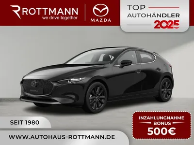 Mazda Mazda 3 2027 186ps Aut. NAGISA BOSE KeyLess ACC HUD Qi im Leasing von Null-Leasing