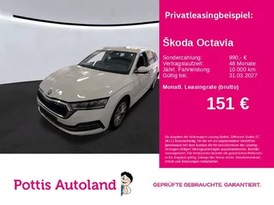 Skoda Skoda Octavia Combi 2.0 TDI DSG STYLE AHK NAVI HuD SIT im Leasing von Null-Leasing