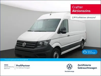 VW Volkswagen Crafter Kasten Mittel Klima PDC Kamera Bluet. ZV im Auto Abo von LeasingMarkt.de