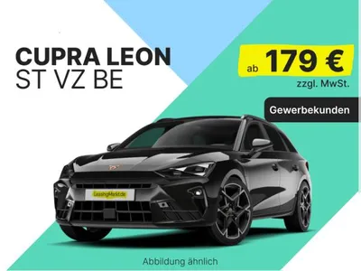 Cupra Cupra Leon 2.0 TSI VZ Black Edition ST | Gewerbe im Auto Abo von LeasingMarkt.de