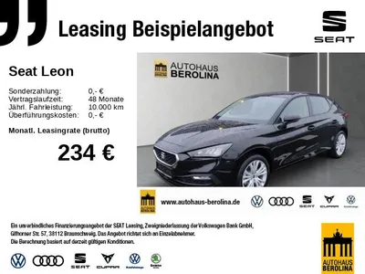 Seat Seat Leon 1.0 eTSI Style DSG *GRA*LED*PDC*SHZ* im Auto Abo von LeasingTime