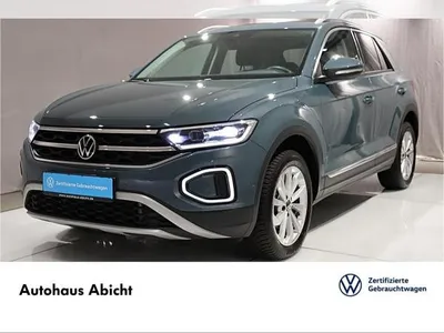 VW Volkswagen T-Roc 1.5 TSI Style EasyOpen Navi Anschlussgarantie im Auto Abo von LeasingMarkt.de