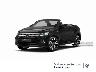 VW Volkswagen T-Roc Cabriolet R-Line DSG MATRIX KEYLESS NAVI im Leasing von Null-Leasing