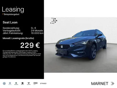 Seat Seat Leon Sportstourer FR 110 KW *DSG*RFK*MATRIX*AHK* im Leasing von Null-Leasing