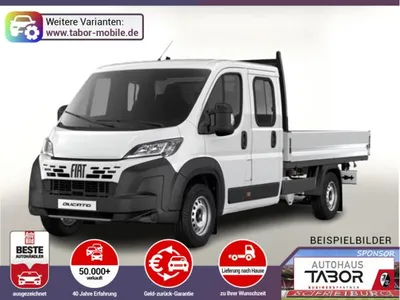 Fiat Fiat Ducato Pritsche DoKa 35 AT L4 7S TechP Temp Kam im Leasing von LeasingMarkt.de