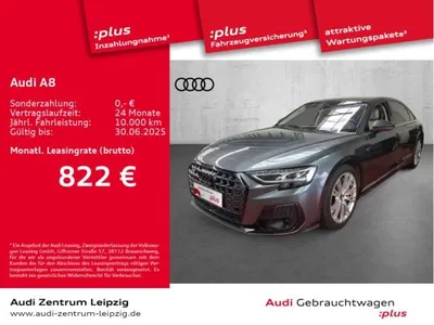 Audi Audi A8 L 60 TFSIe qu. *Dig.-Matrix*Pano*HuD*AIR*B&O* im Auto Abo von LeasingMarkt.de