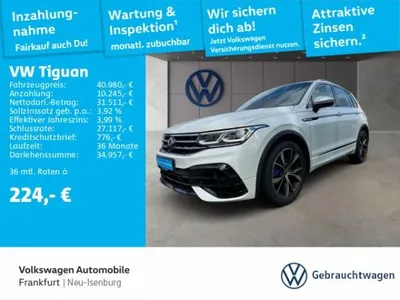 VW Volkswagen Tiguan R 2.0 TSI DSG 4Motion Navi Pano 20"Alu Rückfahrkamera R 2.0 TSI OPF 4MOTION 7-Gang-DSG im Auto Abo von LeasingMarkt.de