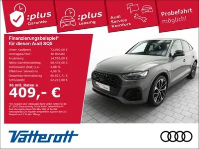Audi Audi SQ5 Sportback TDI AHK B&O HUD ACC Matrix im Auto Abo von LeasingMarkt.de