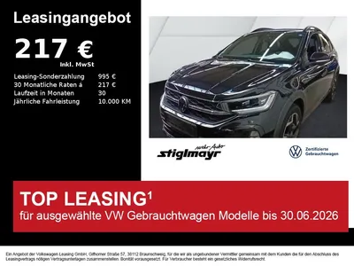 VW Volkswagen Taigo R-line 1.5 TSI DSG ACC+AHK+IQ-LIGHT+KAMERA im Leasing von Null-Leasing