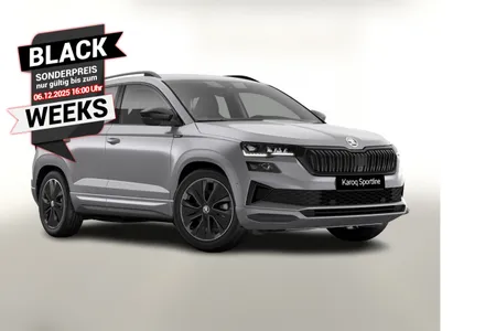 Skoda Karoq DSG Sportl Pano Matrix Nav 360° Canton ACC im Auto Abo von Autohaus Tabor