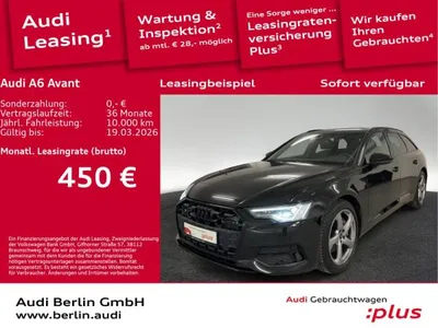 Audi Audi A6 Avant Sport advanced 45 TDI qu.S tr. AHK RFK im Auto Abo von LeasingMarkt.de