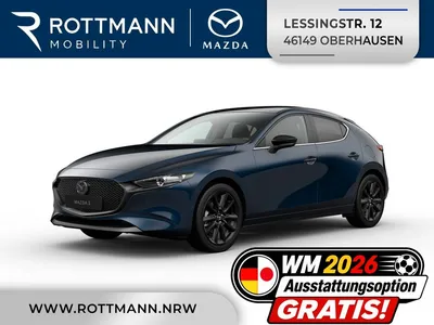 Mazda Mazda 3 SoMo 2.0 e-SKYACTIV-X 186ps Aut. HOMURA im Leasing von Null-Leasing