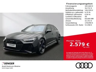 Audi Audi RS6 Avant RS-Dynamikpaket plus B&O Matrix Pano. im Auto Abo von LeasingMarkt.de